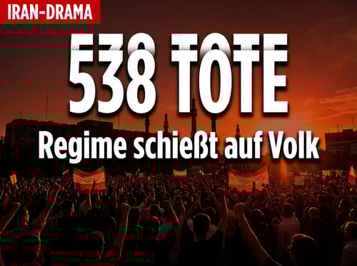 Blutbad im Iran: Mullah-Regime lässt über 500 Demonstranten erschießen