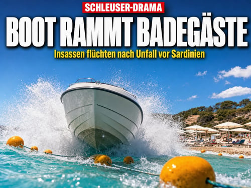 Boot rast in Badegäste: 17-Jährige schwer verletzt – Insassen fliehen