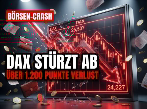 Börsenbeben zum Wochenstart: DAX stürzt ab und reißt Anleger in die Tiefe