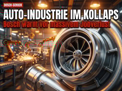 Bosch-Betriebsratschef zerlegt Deutschlands Autopolitik – und niemand kann ihm widersprechen