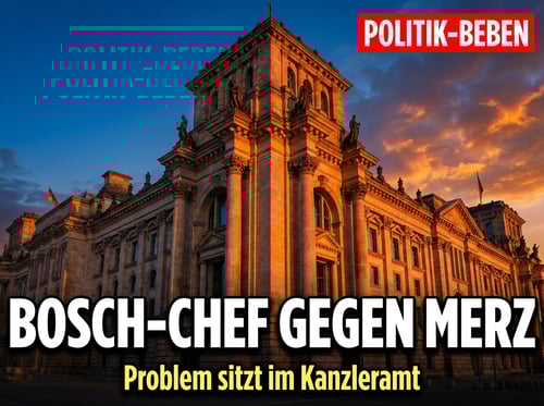 Bosch-Chef stellt sich gegen Merz: „Die Deutschen arbeiten genug – das Problem sitzt im Kanzleramt"