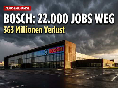 Bosch in der Todesspirale: 22.000 Arbeitsplätze geopfert – und ein ganzer Industriestandort wankt