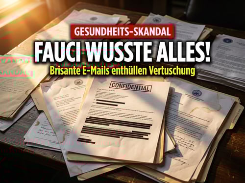 Brisante E-Mails enthüllen: Fauci wusste um Überlegenheit natürlicher Immunität – und schwieg