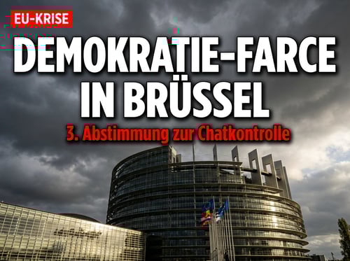 Brüsseler Demokratie-Farce: EU-Parlament stimmt zum dritten Mal über Chatkontrolle ab