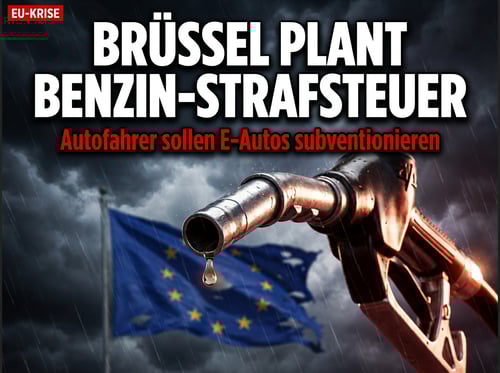 Brüsseler Strafsteuer auf Benzin: Wie die EU den Autofahrer zur Kasse bitten will
