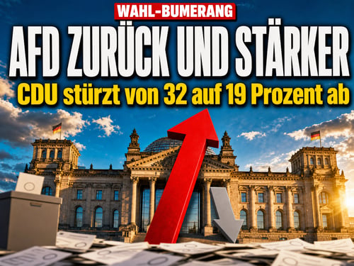 Bumerang für die CDU: AfD nach Wahlausschluss auf Platz zwei