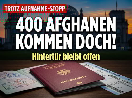 Bundesregierung holt weitere 400 Afghanen nach Deutschland – trotz offiziellen Aufnahmestopps