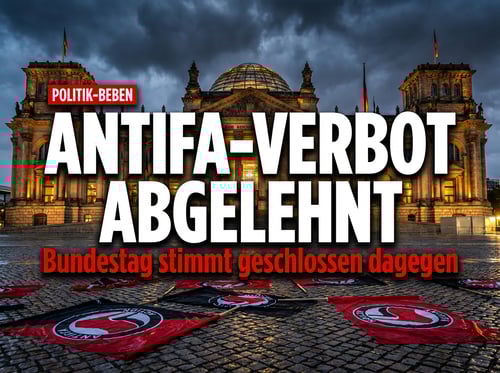 Bundestag verweigert Antifa-Verbot: Linksextremismus bleibt staatlich geduldet