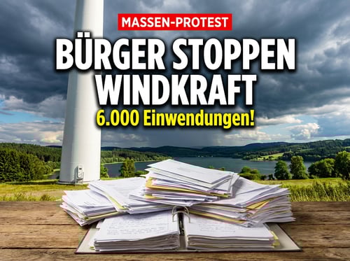 Bürger wehren sich: 6.000 Einwendungen bringen Windkraft-Planungen in der Seenplatte zum Erliegen