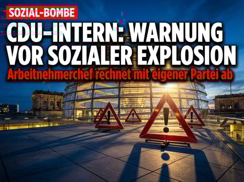 CDU-Arbeitnehmerchef warnt vor „sozialer Bombe" – und entlarvt die Schwächen der eigenen Partei
