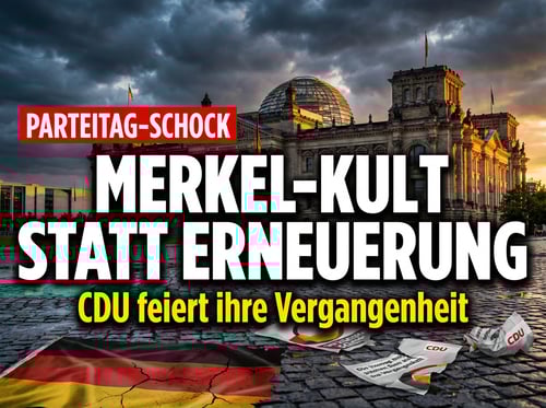 CDU-Parteitag: Merkel-Kult und Merz' hohle Macher-Rhetorik