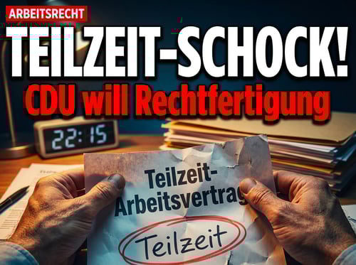 CDU-Wirtschaftsflügel greift Teilzeitrecht an: Arbeitnehmer sollen sich künftig rechtfertigen