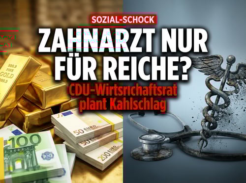 CDU-Wirtschaftsrat fordert radikalen Sozialabbau: Zahnarzt bald nur noch für Gutverdiener?