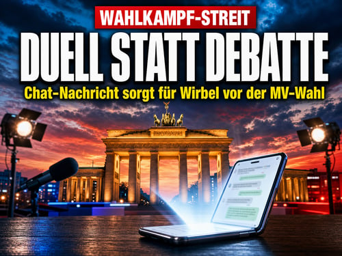 Chat-Nachricht sorgt für Wirbel: Schwesig unter Druck vor der MV-Wahl