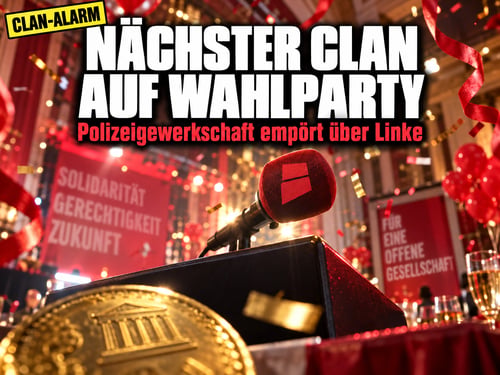 Clan-Ärger ohne Ende: Nächste Großfamilie auf Linken-Wahlparty!