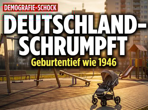 Demografisches Erdbeben: Deutschland erlebt Geburtentief wie zuletzt in Trümmerzeiten