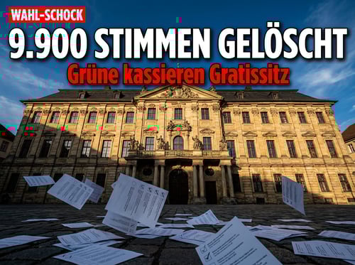 Demokratie auf Bayerisch: AfD verliert tausende Stimmen – Grüne kassieren Gratissitz in Erlangen