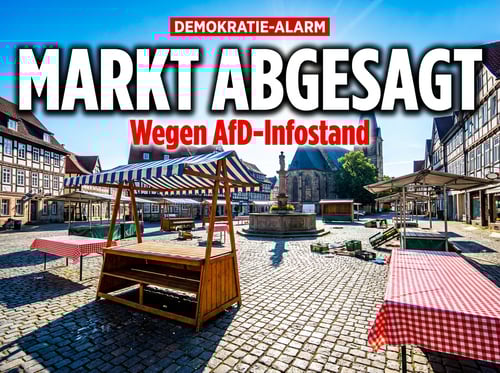 Demokratie nach Gutsherrenart: Gemeinde streicht Monatsmarkt, um AfD-Stand zu verhindern