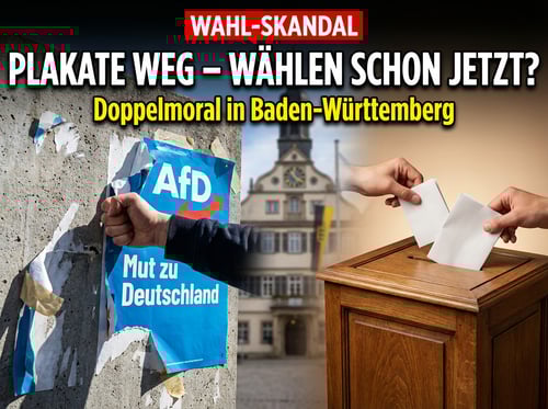 Demokratie nach Gutsherrenart: Pforzheim entfernt AfD-Wahlplakate – während Stuttgart schon Wochen vor dem Wahltag abstimmen lässt