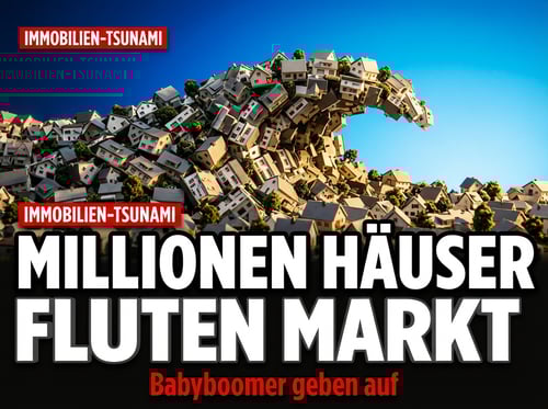 Der „Silver Tsunami": Wenn Millionen Babyboomer-Häuser den Markt fluten