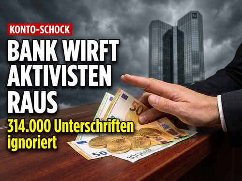 Deutsche Bank kündigt Konto von Bargeld-Aktivist – ein Angriff auf die finanzielle Freiheit