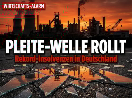 Deutschlands Wirtschaft im freien Fall: Großinsolvenzen erreichen dramatische Rekordwerte