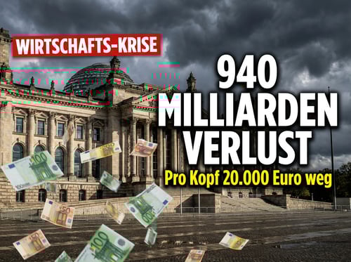 Deutschlands wirtschaftlicher Niedergang: 940 Milliarden Euro in nur fünf Jahren vernichtet