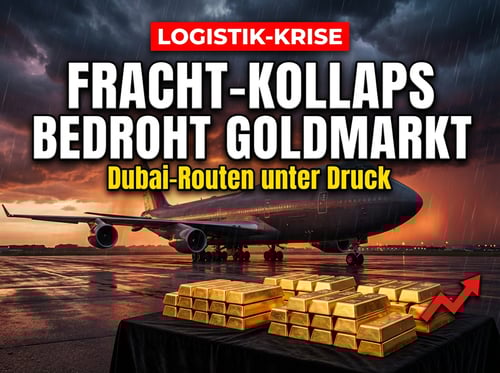 Die Achillesferse des Goldmarktes: Warum ein einziger Flugzeugstillstand die Edelmetall-Welt erschüttern könnte