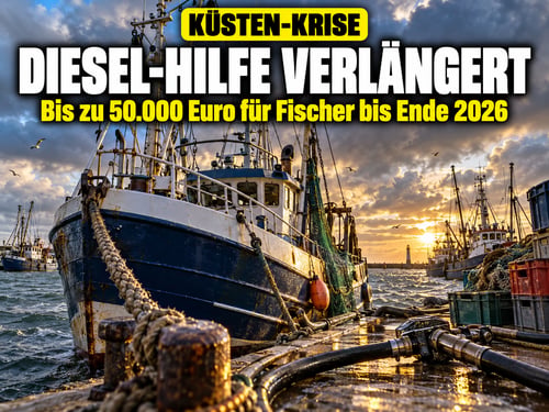 Diesel-Schock auf hoher See: Berlin verlängert Rettungsring für Fischer