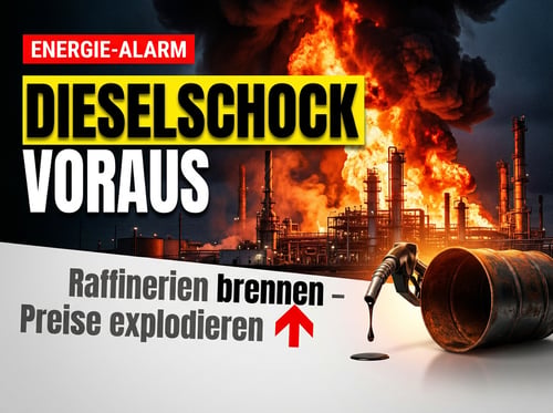 Dieselschock voraus: Wie zerstörte Raffinerien die Weltwirtschaft ins Wanken bringen könnten
