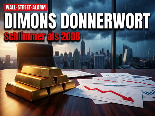 Dimons Donnerwort: Wenn der Wall-Street-Patriarch die Welt am Abgrund sieht