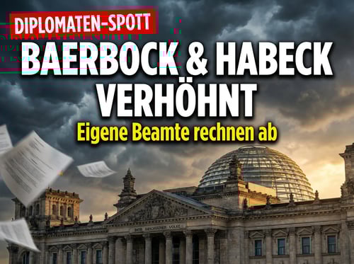 Diplomaten-Spott: Mitarbeiter des Auswärtigen Amtes rechnen mit Baerbock und Habeck ab