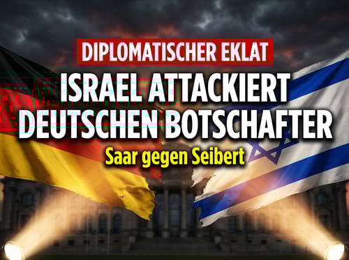 Diplomatischer Eklat: Israels Außenminister attackiert deutschen Botschafter Seibert