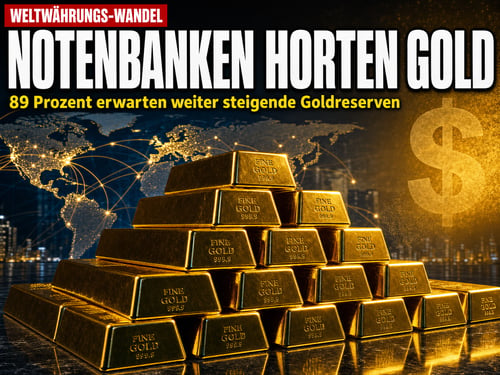 Dollar-Dämmerung: Warum Notenbanken jetzt Gold horten