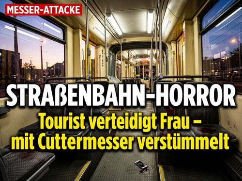 Dresdner Straßenbahn-Horror: Zwei Syrer vor Gericht – US-Tourist verteidigte Frau und wurde mit Cuttermesser verstümmelt