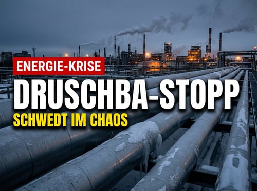 Druschba-Stopp legt Schwedt lahm: Berlin tappt im Dunkeln, während Moskau die Fäden zieht