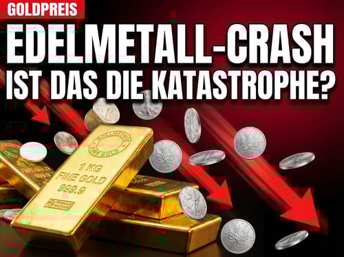 Edelmetall-Crash: Gold und Silber stürzen ab – doch ist das wirklich eine Katastrophe?