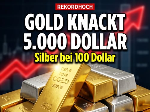 Edelmetalle im Höhenflug: Gold und Silber sprengen alle Rekorde