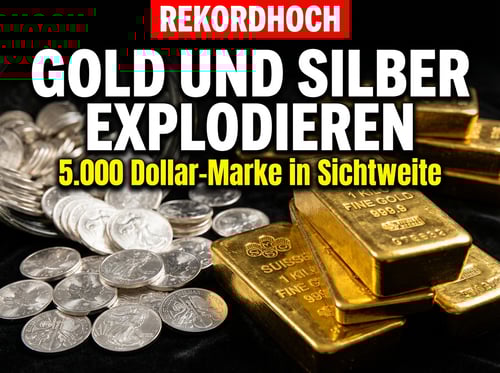 Edelmetalle im Höhenflug: Gold und Silber stürmen auf historische Rekordmarken zu