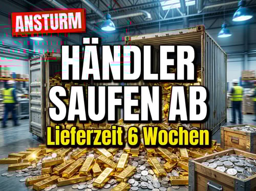 Edelmetallmarkt am Limit: Händler versinken in Auftragsflut
