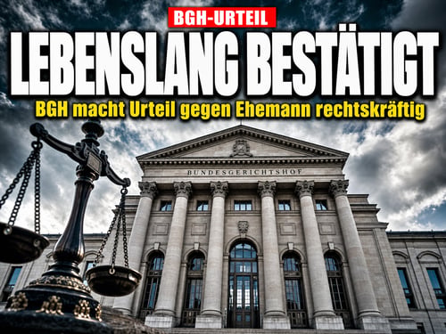 Ehefrau angezündet: BGH macht lebenslange Haft rechtskräftig