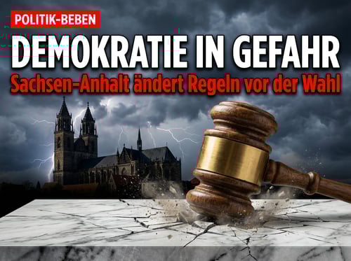 Ein Schlag ins Gesicht der Demokratie: Sachsen-Anhalt schmiedet Anti-AfD-Gesetz vor der Landtagswahl