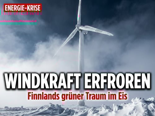 Eisige Realität: Finnlands Windkraft-Wunder erfriert im nordischen Winter