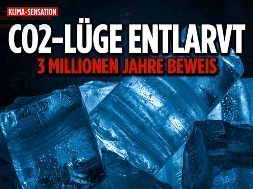 Eiskern-Sensation: CO2 und Temperatur über drei Millionen Jahre entkoppelt – Klimaaktivisten in Erklärungsnot