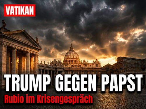 Eklat im Vatikan: Trump attackiert ersten US-Papst – Rubio muss diplomatischen Scherbenhaufen kitten