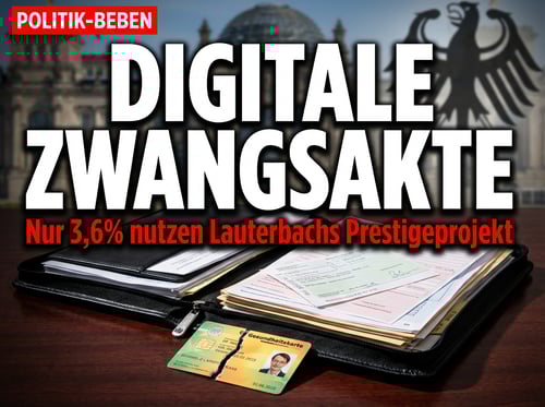 Elektronische Patientenakte: Lauterbachs Prestigeprojekt entpuppt sich als Rohrkrepierer