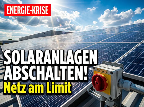 Energiewende-Absurdistan: Wenn Solarstrom-Besitzer ihre Anlagen abschalten sollen, um das Netz zu retten