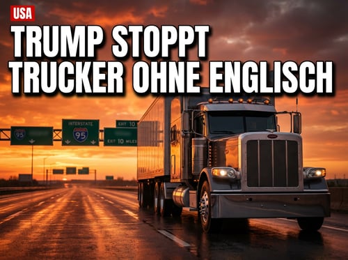Englisch oder nichts: Trump-Regierung zwingt Trucker zu Sprachtests – und entlarvt ein System des Versagens