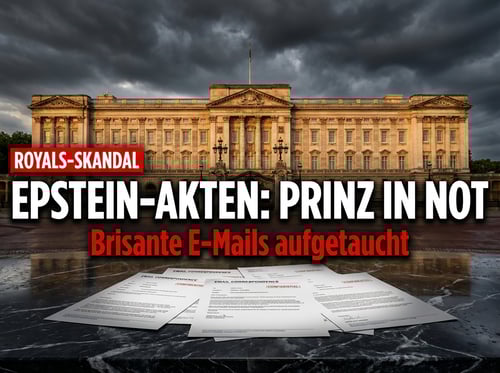 Epstein-Akten enthüllen brisante E-Mail-Korrespondenz: Prinz Andrew in schwerer Erklärungsnot