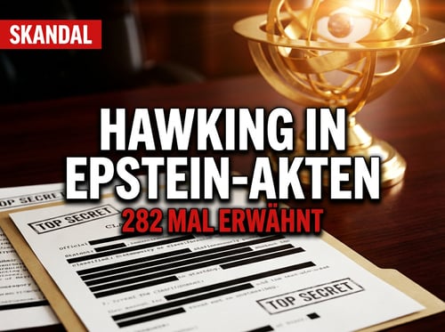 Epstein-Akten enthüllen: Starphysiker Stephen Hawking bis zu 282 Mal erwähnt